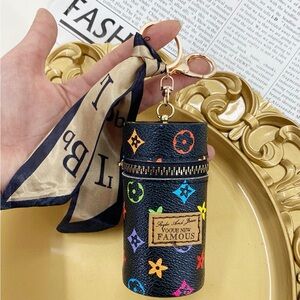 Fashion Jewelry Multicolor Key & Card Holder